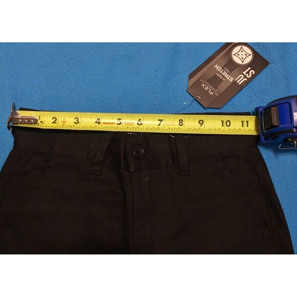 Jump Start Boy's School Uniform Shorts Black Size 6 - Picture 3 of 5